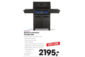 barbecue phantom prestige 500