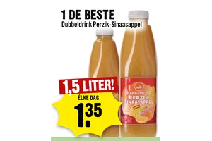 dubbeldrink perzik sinaasappel