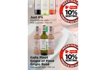 italia pinot grigio of pinot grigio rose