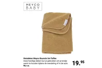 reisdeken meyco bouncle uni toffee