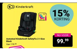 autostoel kinderkraft safetyfix 2 i size