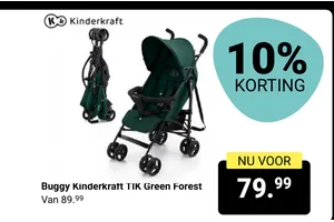 buggy kinderkraft tik green forest