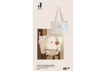 luiertas jollein shopper twill natural