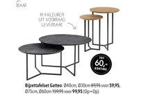 bijzettafelset gatteo