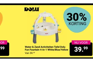 water zand activiteiten tafel dolu fun fountain 4 in 1