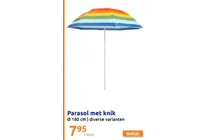 parasol met knik