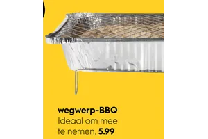 wegwerp bbq