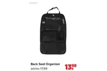 back seat organizer