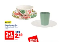 melamine servies
