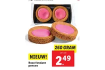 roze fondant pencee