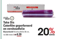 caterfilm geperforeerd en vershoudfolie