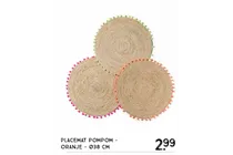 placemat pompom