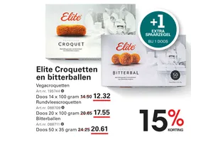 elite rundvleescroquetten