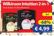 wilkinson intuition 2 in 1 shea butter