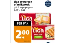 liga evergreen milkbreak