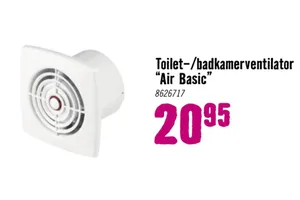 toilet badkamerventilator