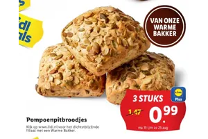 pompoenpitbroodjes