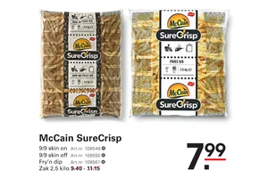 mccain surecrisp fries