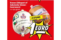 likkepot of saksische smeer leverworst