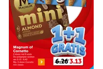 magnum mini almond cornetto