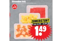 gesneden fruit