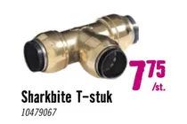 sharkbite t stuk