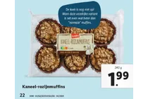 kaneel rozijnmuffins