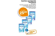nutrilon opvolgmelk standaard
