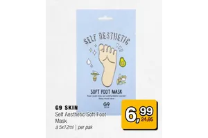 self aesthetic soft foot mask