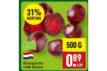 biologische rode bieten