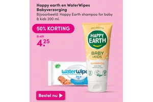 happy earth shampoo for baby kids