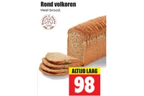 rond volkoren brood