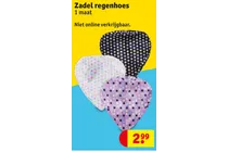 zadel regenhoes