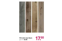 pvc click vloer basic