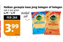 geraspte kaas jong belegen