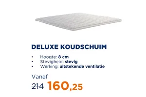 deluxe koudschuim