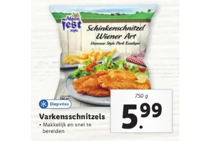 varkensschnitzels