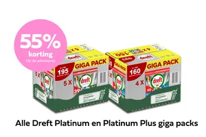 dreft platinum plus vaatwasmiddel capsules