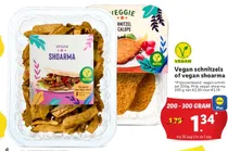 vegan schnitzels of vegan shoarma