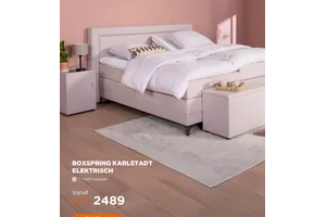 boxspring karlstadt elektrisch