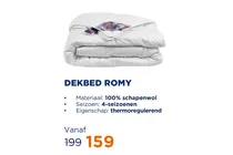 dekbed romy