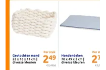 gevlochten mand