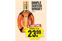 dimple golden selection blended scotch whisky
