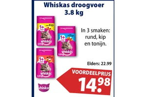 whiskas droogvoer