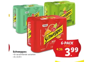 Schweppes aanbieding