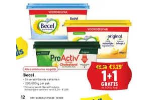 Becel ProActiv aanbieding