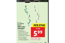 led solar windspel