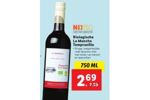 biologische la mancha tempranillo