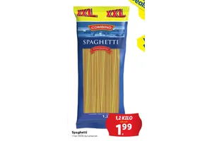 Spaghetti aanbieding