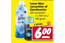 lenor wasverzachter of geurbooster